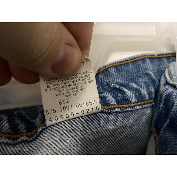 Vintage Levi’s orange tap 505 size 38x30 - Picture 8 of 8